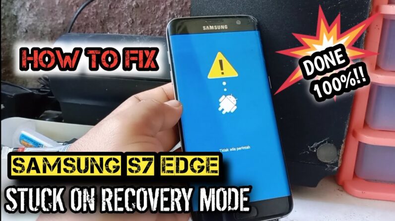 Samsung Galaxy S5 Recovery Booting Stuck