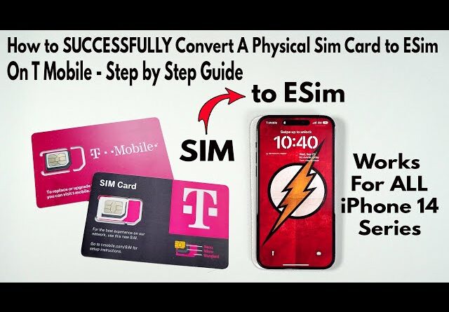 How to Install T Mobile Sim Card